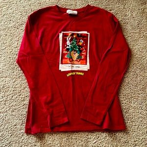 Looney tunes, Christmas long-sleeve shirt. Zara kids, size 11-12.